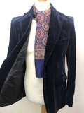 wool  vintage  velvet  Urban Village Vintage  urban village  pockets  mens  M  long sleeve  jacket  button  blue  Blazer  70s  1970s