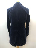 wool  vintage  velvet  Urban Village Vintage  urban village  pockets  mens  M  long sleeve  jacket  button  blue  Blazer  70s  1970s