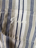 vintage  Urban Village Vintage  top  stripey  Stripes  striped  stripe pattern  stripe detailing  stripe  short sleeved shirt  short sleeved  short sleeve  Shirt  multi  mens  L  Gabicci  embroidered logo  Embroidered  blue stripes  beige  70s  1970s