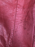 Womens Vintage 1970s Belted Leather Jacket by Suede Centre Swear & Wells - Red - Size 10 - Urban Village Vintage