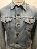 vintage  Urban Village Vintage  red tab  mens  M  levis strauss  levis  jean  Jacket  Denim jacket  denim  customised  Blue