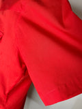 western  vintage  Urban Village Vintage  urban village  shirt  roebucks  red  press stud  pointed collar  mens  medium  m  dagger collar  dagger  cowboy  button fastening  70s  1970s