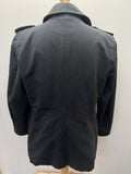 XL  vintage  village  urban  trench  mac  Jacket  double breasted  black  aquascutum  46