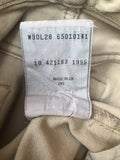 S  L28  W30  vintage  Urban Village Vintage  straight leg  straight cut  red tab  pockets  mens  Logo design  logo  levis strauss  levis  levi strauss  jeans  jean  jacket  denim  beige  501 xx  501
