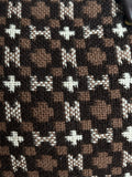 womens  welsh wool tapestry  welsh wool  vintage bag  vintage  Urban Village Vintage  tapestry bag  tapestry  scooter  modette  mod  handbag  hand bag  cream  brown  bag  60s  1960s