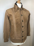 vintage  Urban Village Vintage  urban village  sweater  Suede  S  rb bentley  mod  mens  long sleeves  long sleeve  knitwear  cardigan  cardi  button  brown  1970s