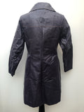 womens coat  womens  vintage  Urban Village Vintage  purple  MOD  Leather Coat  coat  60s  1960s  12