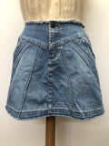 1970s Denim Mini Skirt by Wrangler - Size 10