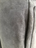 womens  winter coat  vintage  Urban Village Vintage  urban village  Suede Jacket  Suede detail  suede and leathercraft limited  Suede  long sleeve  Jacket  collar  coat  button down  button  blue  60s  1960s  10