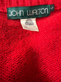 L  vintage  vest top  vest  Urban Village Vintage  urban village  top  Tank Top  sleevless  sleeveless  retro  pattern  patterened  mens  knitted  John Walton  70s  1970s
