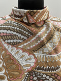 womens  vintage  Urban Village Vintage  urban village  roll neck  retro  psychedelic  psych  pin  modette  MOD  mini dress  micro mini  long sleeve  high neck  dress  collared dress  brown  autumn  60s  1960s  10