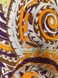 womens  vintage  v-neck  Urban Village Vintage  summer dress  summer  silk dress  silk  rio de janiero  rio  purple  psychedelic  psych  patterned dress  patterned  orange  multi  maxi dress  maxi  long dress  ibiza  harrods  festival  dress  carnival  70s  6  1970s