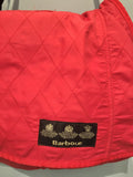 One Off Handmade Barbour Bag Made From Original Barbour International Jacket Red - Urban Village Vintage