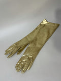 womens accessories  womens  vintage  Urban Village Vintage  studio 54  S  party  lame  gold  gloves  glam  disco  deadstock  60s  1960s