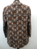 womens jacket  womens coat  womens  vintage  Urban Village Vintage  MOD  brown  60s  1960s  16