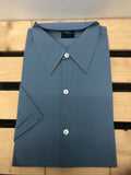 vintage  Urban Village Vintage  urban village  Shirt  Regina  Mens Shirts  mens  L  dagger collar  dagger  blue  70s  1970s