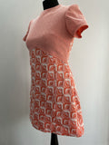 zip back  womens  vintage  Urban Village Vintage  summer  short dress  scooter dress  scooter  psych  pink dress  pink  modette  MOD  mini dress  micro mini  dress  dolly dress  dolly  8  60s  6-8  6  1960s