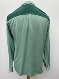 vintage  v neck  Urban Village Vintage  urban village  toggle  sportswear  Shirt  retro  pullover  novello  Mens Shirts  mens  M  lightweight  Green  casual  50s  50  1950s