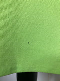 womens top  womens  vintage  summer dress  summer  short sleeved  short sleeve  MOD  midi dress  midi  high neck  green  dress  decorative buttons  decorative bow  back zip  60s  1960s  10