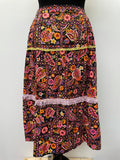 1970s Paisley Skirt - Size 8-10