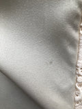 womens  vintage  Urban Village Vintage  top  sleeveless  lace front  cream  blouse  60s  1960s