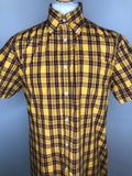 Button Down Check Shirt by Brutus Trimfit for Dr Martens - Size XL
