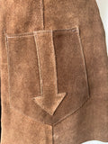 waistcoat  vintage  vest  tunic  Suede Jacket  Suede  mod  Jacket  hippie  gogo  brown  boho  70s  60s  1970s  1960s  12
