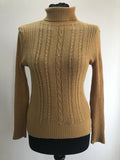 1960s Roll Neck Jumper by Pippa Dee - Size UK 8