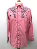 Vintage Embroidered Cowboy Shirt by Rangers Original - Size L