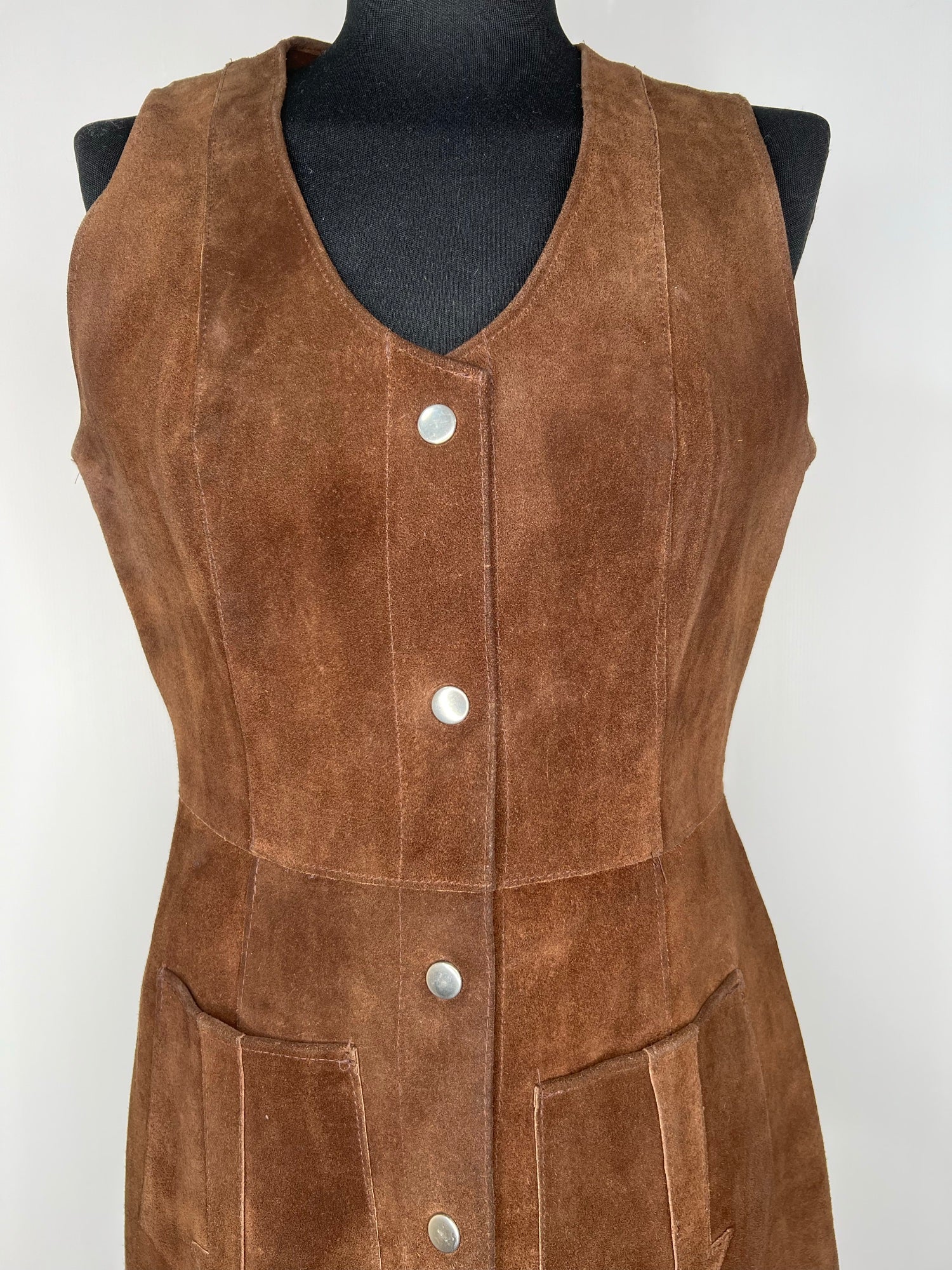 waistcoat  vintage  vest  tunic  Suede Jacket  Suede  mod  Jacket  hippie  gogo  brown  boho  70s  60s  1970s  1960s  12