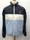 Fred Perry Block Colour Shell Track Top in Blue - Size M