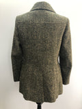 wool  womens  vintage  Urban Village Vintage  two piece  trousers  suit  set  MOD  Jacket  brown  blazer jacket  Alexon  60s  1960s  10