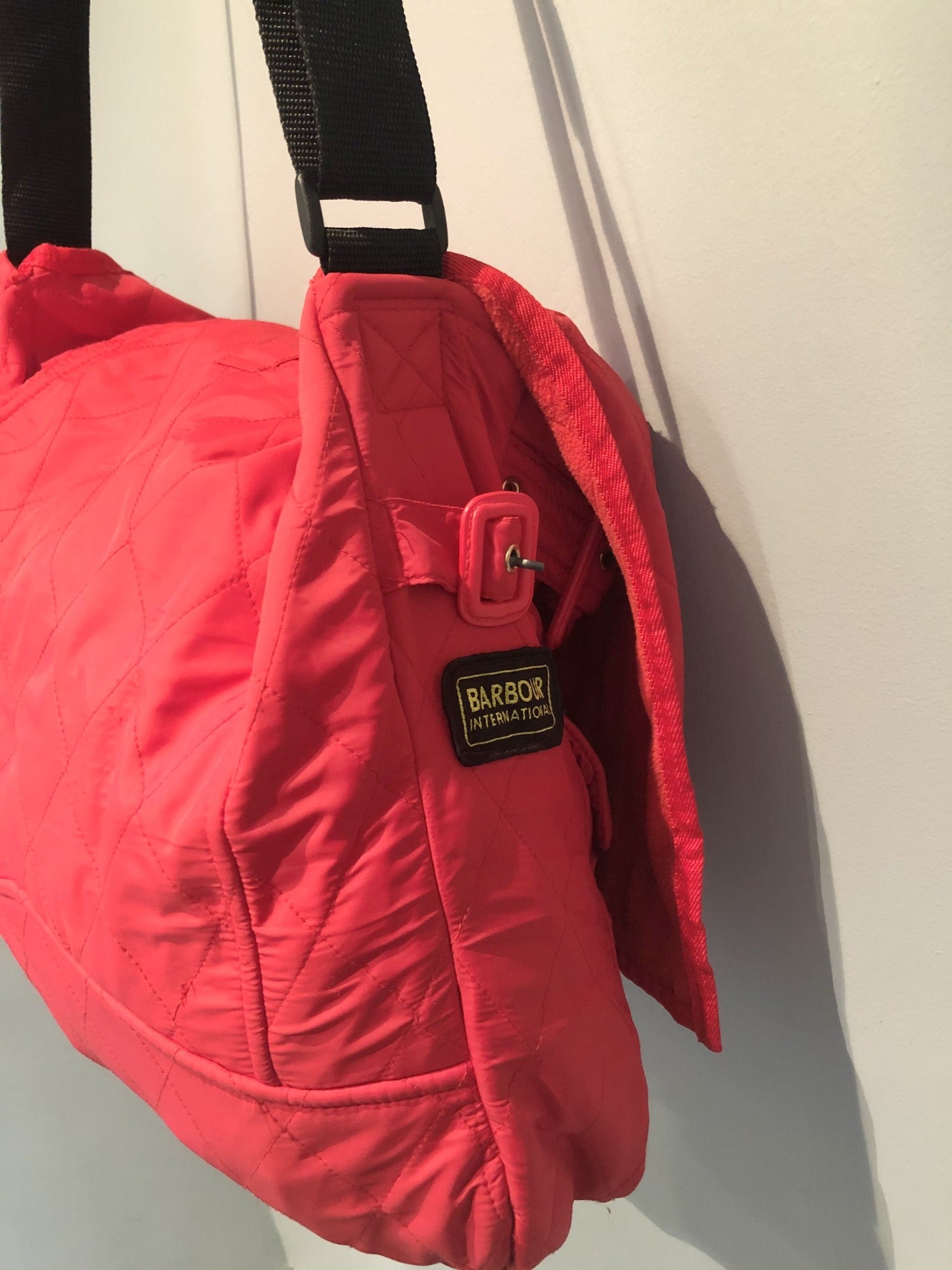 One Off Handmade Barbour Bag Made From Original Barbour