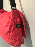 One Off Handmade Barbour Bag Made From Original Barbour International Jacket Red - Urban Village Vintage