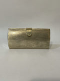 1960s Gold Snap-Shut Evening Clutch Bag