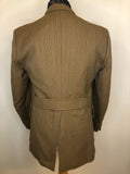vintage  Urban Village Vintage  urban village  super suits  retro  mens  long sleeve  L  Dunlaps California  checkered  check  button up  button fastening  button  brown  blazer jacket  Blazer  70s  1970s