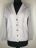 womens  vintage  Urban Village Vintage  top  sweater  MOD  Lightweight Knit  light knit  knitwear  knitted  knit  Grey  cropped  cardigan  cardi  60s  1960s  12