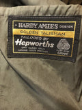 Tailored  striped  S  mens  Jacket  Hepworths  Hardy Amies Boutique  Hardy Amies  grey  checked  burton  blazer jacket  Blazer  70s  1970s