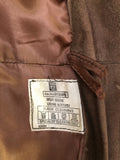 Womens Vintage 1960s / 1970s Sheepskin Coat by - Brown - Size 10 - Urban Village Vintage