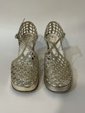 womens  vintage  Urban Village Vintage  urban village  studio 54  shoes  platform shoes  platform  party  new year  metallic  heels  gold  glam rock  glam  disco  christmas  70s  5  1970s
