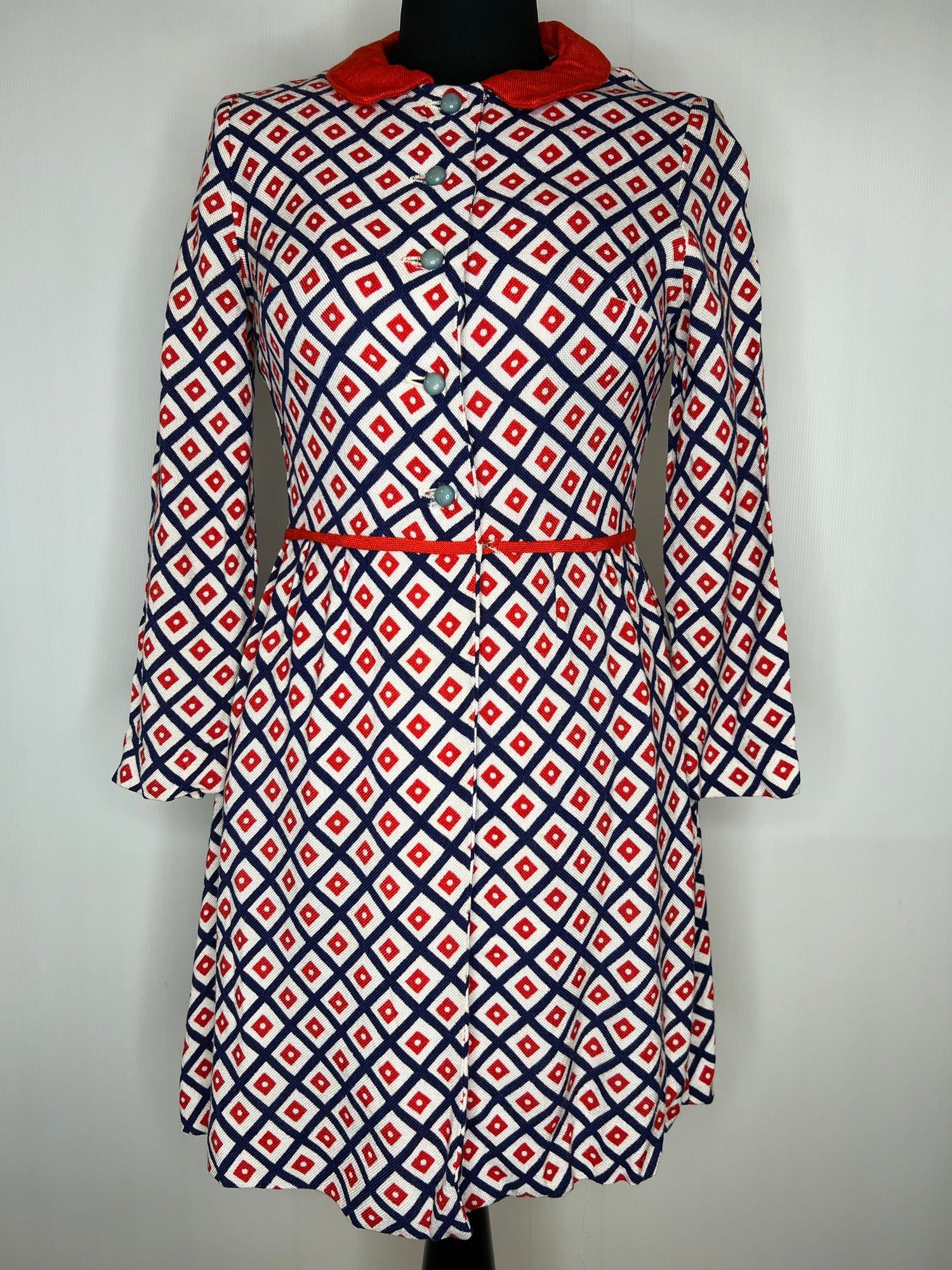 Diamond Pattern 60s Mod Clothing