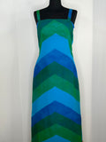 womens  Wedding  vintage  Urban Village Vintage  summer dress  summer  straps  maxi dress  maxi  loose fit  long dress  Green  Blue  Alice Edwards  8  70s  1970s