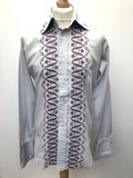 Vintage Embroidered Shirt by John Stephen Carnaby Street - Size M