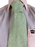 vintage  Urban Village Vintage  urban village  UK  tie  summer  style  One Size  mens accessories  mens  Green  flower power  floral print  fashion  ditsy print  clothing  clothes  birmingham  70s  1970s