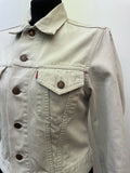 womens  White Levis Jackets  white  vintage  Urban Village Vintage  twill  levis  levi strauss  jean  Jacket  denim  cropped  crop jacket  corduroy  corded  10
