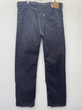 Original Levi Strauss White Tab Corduroy Jeans Dark Blue - Size W36 L32