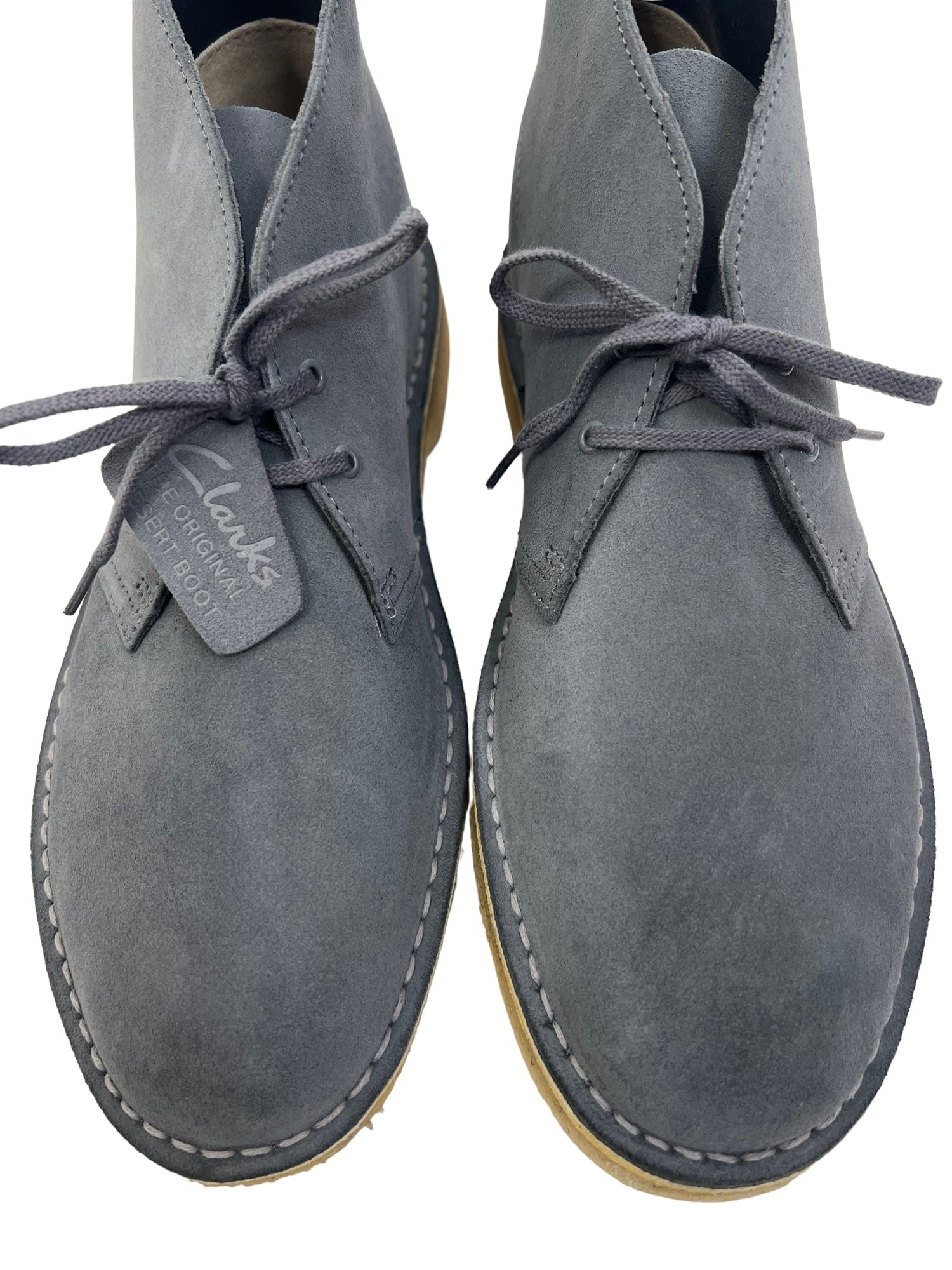 Amazon.com | Clarks ORIGINALS Men's Dark Grey Suede Jink Desert 8 D(M) US |  Chukka
