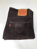 Levis 751 Red Tab Corduroy Straight Leg Jeans - Size W32 L30