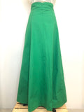 zip  womens  vintage  Urban Village Vintage  urban village  Tall  Skirts  skirt  maxi skirt  maxi  Green  Goophees  Extra Long  8  70s  1970s