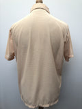 vintage  Urban Village Vintage  urban village  short sleeved  short sleeve  Shirt  Prova  Printed T-Shirt  print  peach  Mens Shirts  mens  cream  button  60s  60  1960s  1960